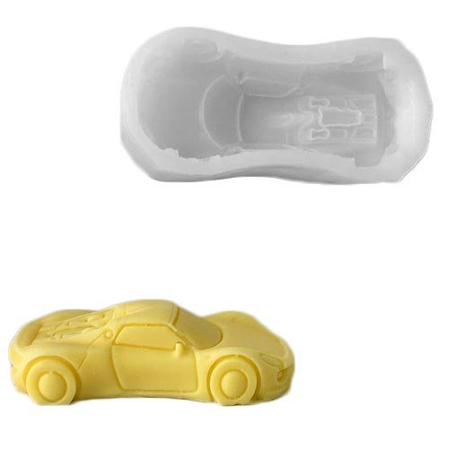 Race Car Silicon Mold - GK-RS-274 | Silicone Molds For Candle Making, Resin, & Plaster Craft