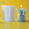 Butterfly Flower Pillar Silicon Mold - GK- RS-337 | Silicone Molds For Candle Making, Resin, & Plaster Craft