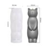 Standing Kitten Candle, Concrete, Gypsum, Resin Mold - GK28 | Silicone Molds For Candle Making, Resin, & Plaster Crafts Standing Kitten Candle, Concrete, Gypsum, Resin Mold - GK28 | Silicone Molds For Candle Making, Resin, & Plaster Crafts