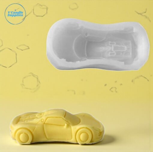 Race Car Silicon Mold - GK-RS-274 | Silicone Molds For Candle Making, Resin, & Plaster Craft
