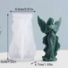 Praying Angel Silicone Mold – GK-RS312 Silicone Mold for Candle Making, Resin, & Plaster Crafts