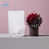 Sunflower Pillar Candle Silicon Mold - GK29 | Silicone Molds For Candle Making, Resin, & Plaster Crafts