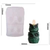 Two Layered Owls Totem Silicon Mold - GK43 | Silicone Molds For Candle Making, Resin, & Plaster Crafts | Silicone Molds For Candle Making, Resin, & Plaster Crafts