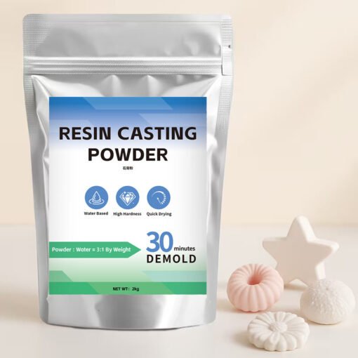 3:1 Fast Curing Eco Resin Casting Powder Eco Casting Powder For Making Jars, Planters, Trays & Decorative Concrete Art By V Candle Supplies