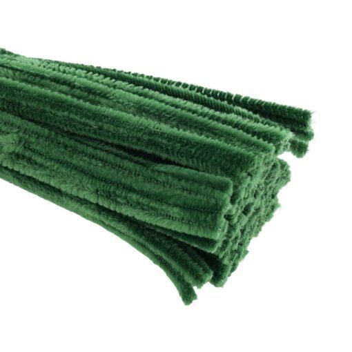 Pipe Cleaners For Decorative Flower & Craft Making - Set Of 100 Pc | Premium Pipe Cleaners By V Candle Supplies