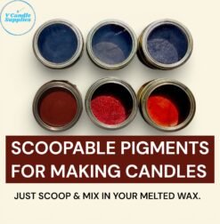 Scoopable Pigments For Candle Making | Candle Making Colors | 6 Colors