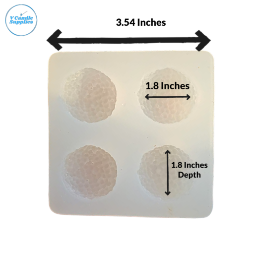 4 Cavity Ladoo Silicone Mold | Round Sphere Silicone Mold for Candle Making, Resin & Plaster Crafts Perfect Round Shape Mold by V Candle Supplies 4 Cavity Ladoo Silicone Mold | Round Sphere Silicone Mold for Candle Making, Resin & Plaster Crafts Perfect Round Shape Mold by V Candle Supplies