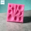 10 Cavity Conch Sea Shell Silicone Fondant Mould | Silicone Molds For Fondant Candle Making, Resin, & Plaster Crafts