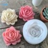 7 CM 3D Rose Flower Silicone Mould | Silicone Molds For Fondant Candle Making, Resin, & Plaster Crafts