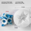 Morning Glory Flower Candle Silicone Mold | Silicone Molds For Fondant Candle Making, Resin, & Plaster Crafts By V Candle Supplies