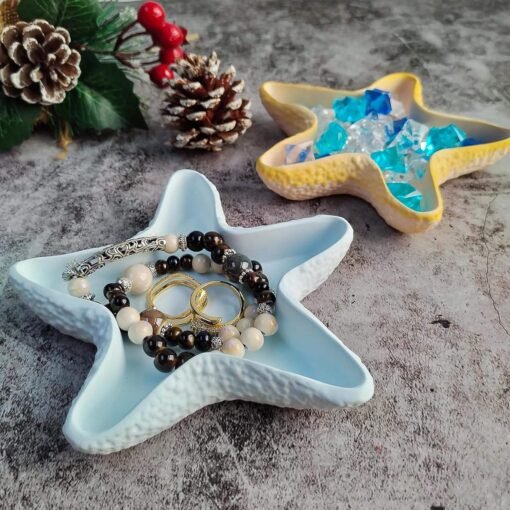Starfish Container Silicone Mold - VCS220 | Silicone Molds For Fondant Candle Making, Resin, & Plaster Crafts By V Candle Supplies