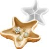 Starfish Container Silicone Mold - VCS220 | Silicone Molds For Fondant Candle Making, Resin, & Plaster Crafts By V Candle Supplies 3 Starfish Container Silicone Mold - VCS220 | Silicone Molds For Fondant Candle Making, Resin, & Plaster Crafts By V Candle Supplies