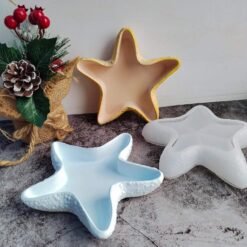 Starfish Container Silicone Mold - VCS220 | Silicone Molds For Fondant Candle Making, Resin, & Plaster Crafts By V Candle Supplies