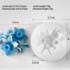 Daffodil Bunch Candle Silicone Mold | Silicone Molds For Fondant Candle Making, Resin, & Plaster Crafts