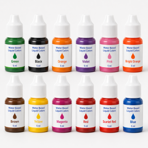 Liquid Colors For Concrete, Clay, Plaster, & Eco Casting Powder By V Candle Supplies | Available in 12 Shades