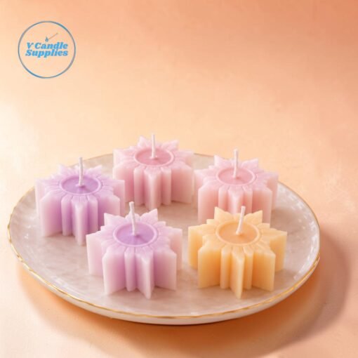 3D Small Sun Candle Mold - TDP_02 | Silicone Molds For Fondant Candle Making, Resin, & Plaster Crafts By V Candle Supplies