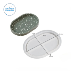 Mini Oval Tray Silicone Mold – DM02 | 6.5 Inch Tray Mold for Resin, Plaster & Eco Casting Powder Mini Oval Tray Silicone Mold – DM02 | 6.5 Inch Tray Mold for Resin, Plaster & Eco Casting Powder