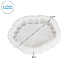 Pentagon Bubble Coaster Silicone Mold - DM04 | Silicone Molds For Fondant Candle Making, Resin, & Plaster Crafts By V Candle Supplies Pentagon Bubble Coaster Silicone Mold - DM04 | Silicone Molds For Fondant Candle Making, Resin, & Plaster Crafts By V Candle Supplies