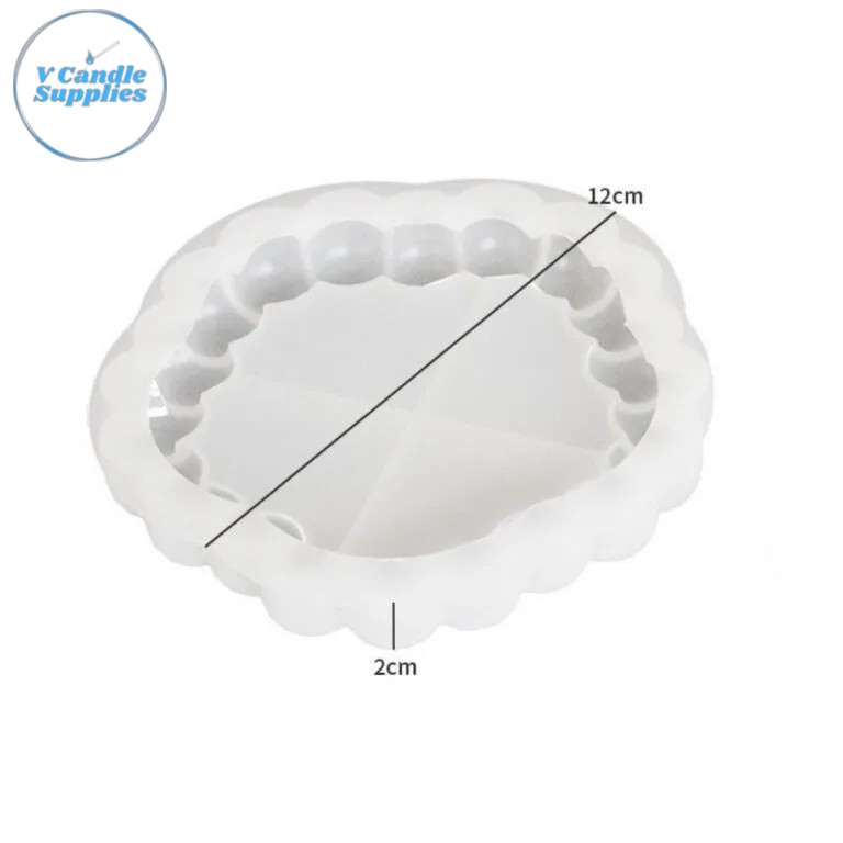 Polycarbonate vs Silicone Molds for Pillar Candles 4 Pentagon Bubble Coaster Silicone Mold - DM04 | Silicone Molds For Fondant Candle Making, Resin, & Plaster Crafts By V Candle Supplies