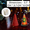 Anaar Firecracker Candle (6 CM) TPD-16 | Silicone Molds For Fondant Candle Making, Resin, & Plaster Crafts