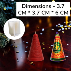 Anaar Firecracker Candle (6 CM) TPD-16 | Silicone Molds For Fondant Candle Making, Resin, & Plaster Crafts Anaar Firecracker Candle (6 CM) TPD-16 | Silicone Molds For Fondant Candle Making, Resin, & Plaster Crafts