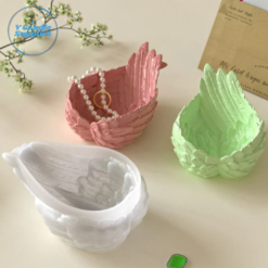 Large Angel Wing Storage Box Silicone Mold – DM11 | Decorative Wing-Shaped Organizer Mold Large Angel Wing Storage Box Silicone Mold – DM11 | Decorative Wing-Shaped Organizer Mold