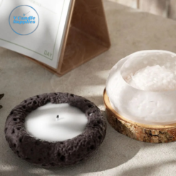 Druzzy Candle & Ash Tray Holder Silicone Mold – DM12 | Textured Decorative Bowl Mold Druzzy Candle & Ash Tray Holder Silicone Mold – DM12 | Textured Decorative Bowl Mold